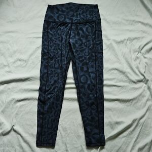 Colorfulkoala Leopard Print Leggings, Size L